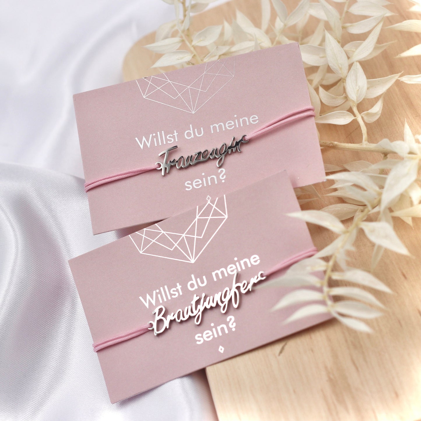 Trauzeugin Brautjunger Geschenk - Armband - Team Bride - Willst du meine Trauzeugin sein, Trauzeugin fragen Brautjungfer fragen