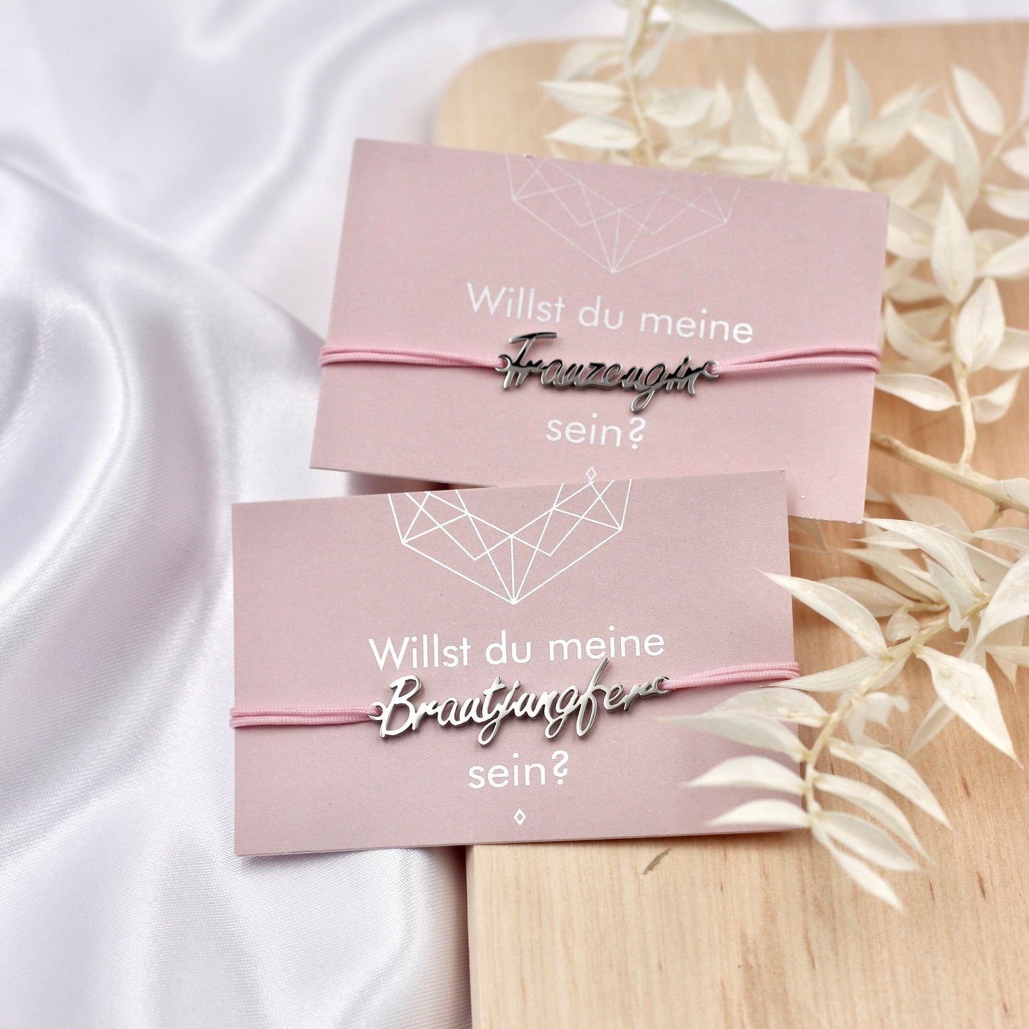 Trauzeugin Brautjunger Geschenk - Armband - Team Bride - Willst du meine Trauzeugin sein, Trauzeugin fragen Brautjungfer fragen