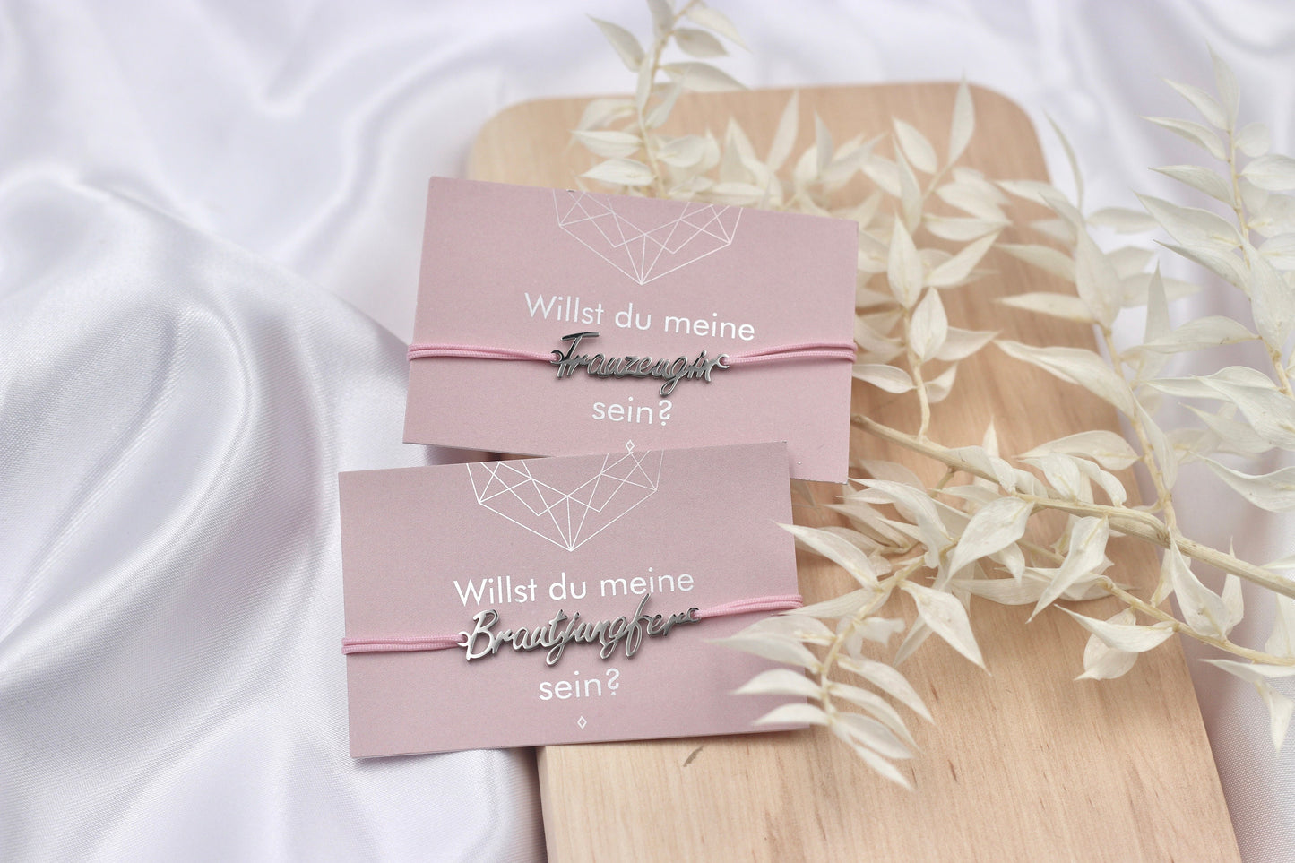 Trauzeugin Brautjunger Geschenk - Armband - Team Bride - Willst du meine Trauzeugin sein, Trauzeugin fragen Brautjungfer fragen