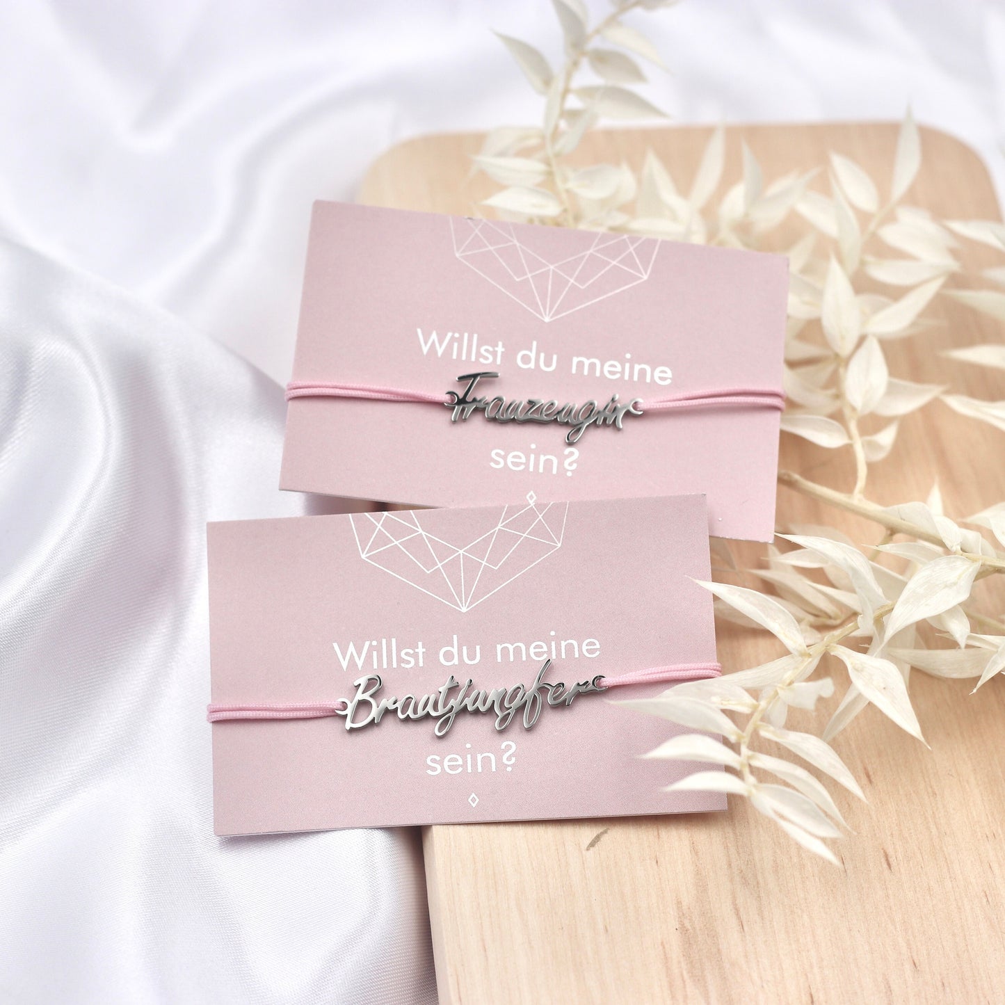 Trauzeugin Brautjunger Geschenk - Armband - Team Bride - Willst du meine Trauzeugin sein, Trauzeugin fragen Brautjungfer fragen