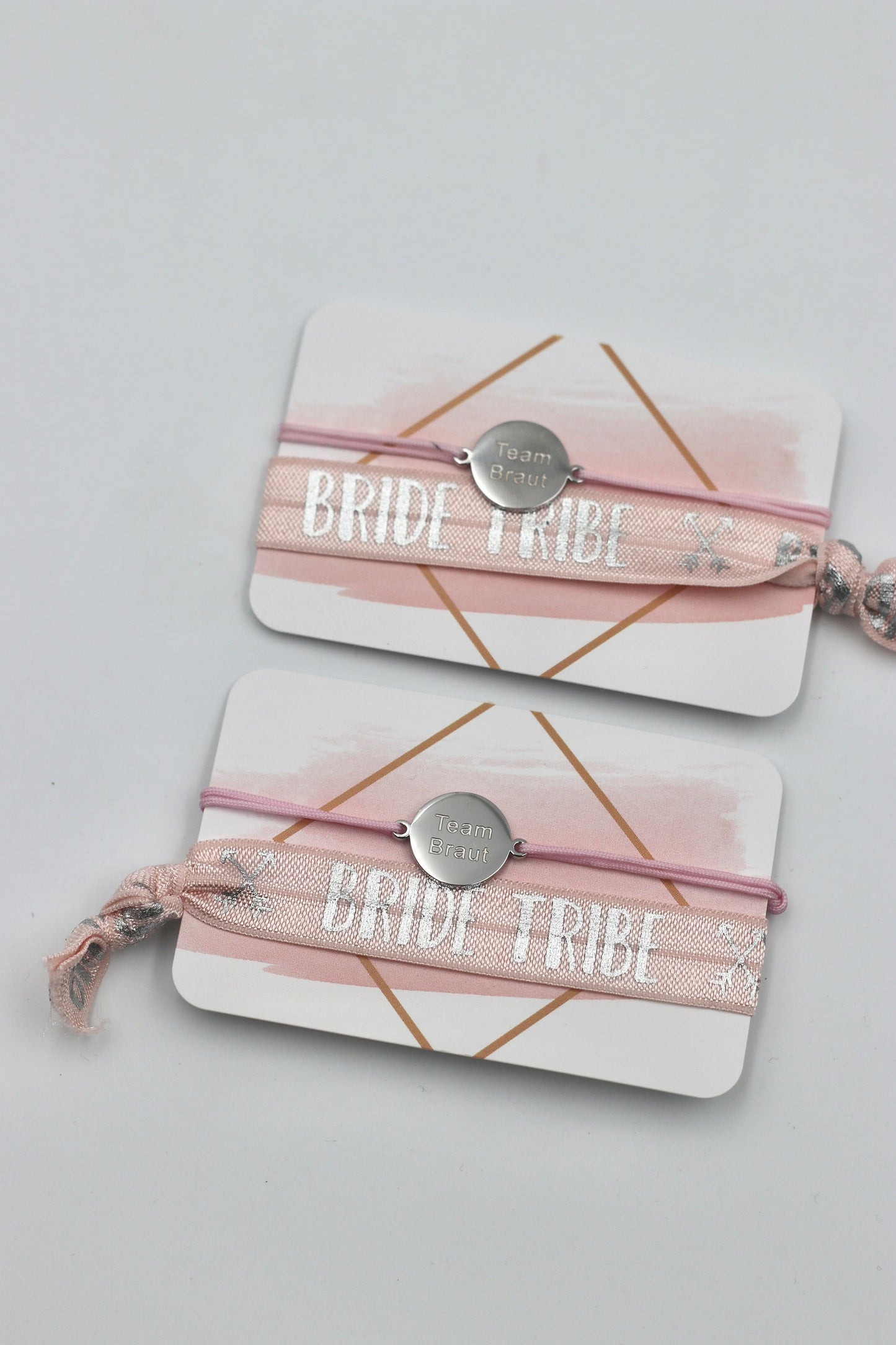 JGA Team Bride Armband - auch im Set erhältlich - Bride Tribe - Tram Braut - Trauzeugin Brautjungfer Sagdic