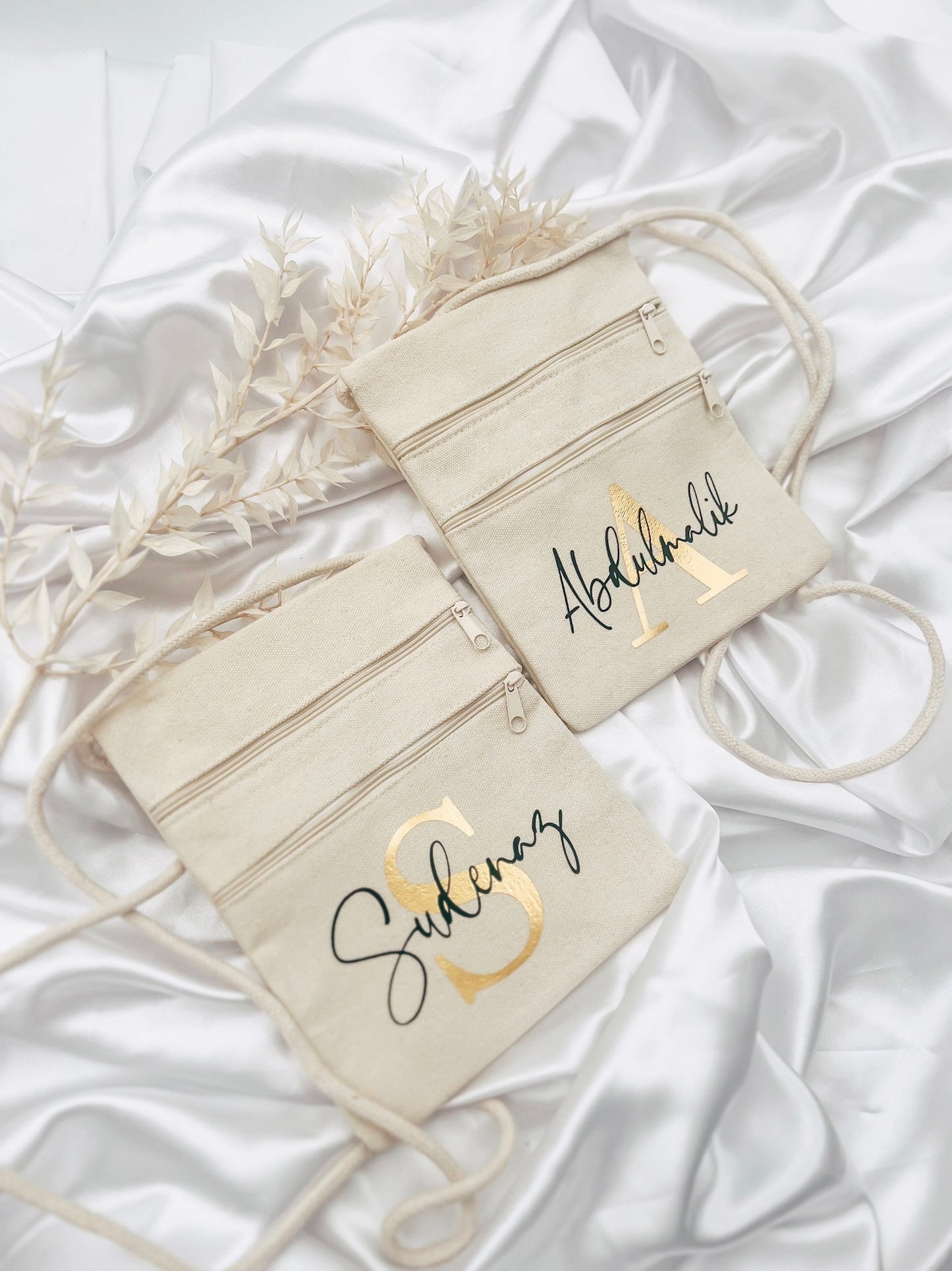 Bayram Tasche Kinder - Eid Tasche - Bayram Kesesi - Personalisiert mit Namen - Eid Geschenk Kinder - Umhängebeutel - Eid Mubarak
