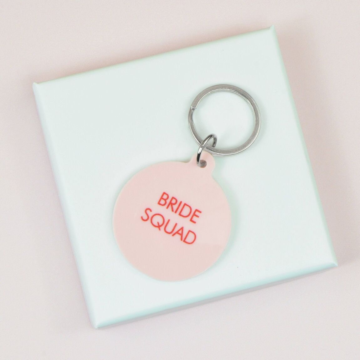 Bride Squad JGA Schlüsselanhänger - Team Braut - Junggesellinnenabschied
