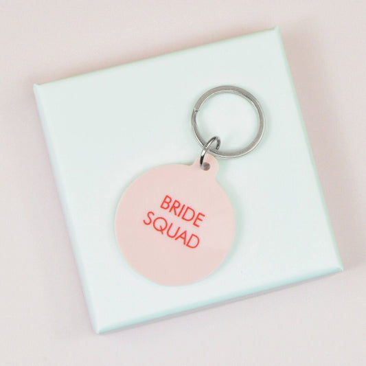 Bride Squad JGA Schlüsselanhänger - Team Braut - Junggesellinnenabschied