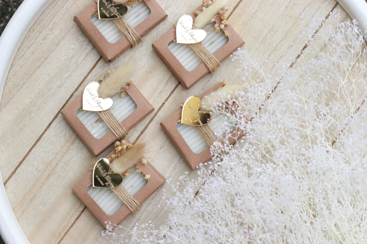 Gastgeschenk Lavendelseife - personalisiert mit Namen - Hochzeit Gastgeschenk -