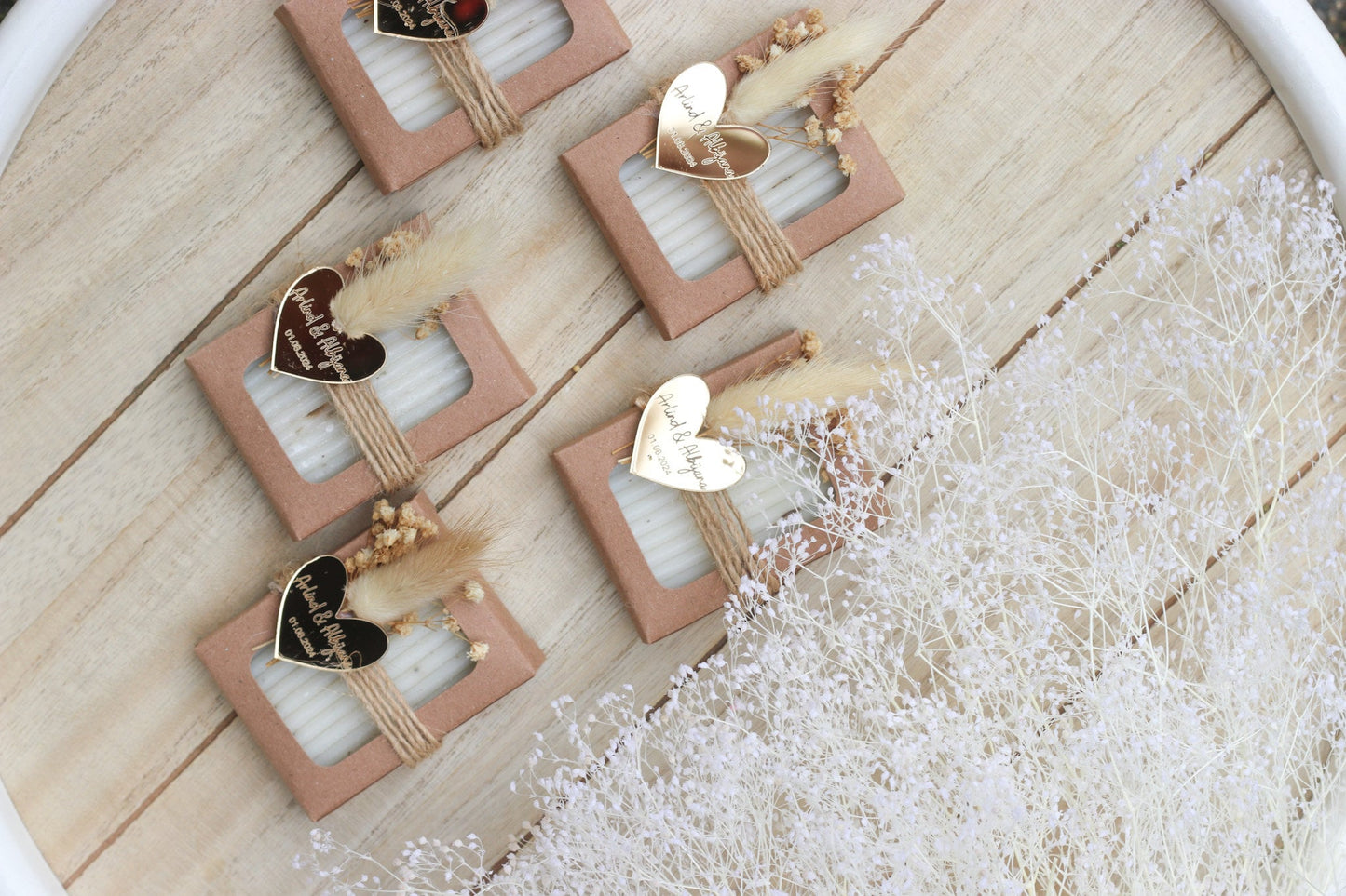 Gastgeschenk Lavendelseife - personalisiert mit Namen - Hochzeit Gastgeschenk -