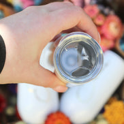 Thermobecher in weiß personalisiert - minimalistisch - Freundesgruppe - Mädelsabend - Prosecco Glas - Weinbecher - Sektbecher