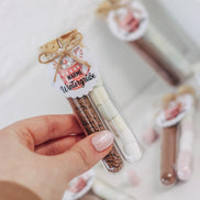 Gastgeschenk Weihnachten - Warme Wintergrüße Kakao & Marshmallows - Mitarbeiter Geschenk, Wichtelgeschenk, Geschenk unter Kollegen