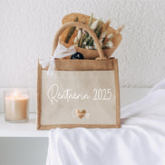 Geschenk zur Rente - Abschiedsgeschenk - Rentnerin 2025 + Name, Personalisiert mit Namen, Arbeitskollegin