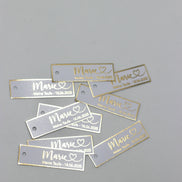 Personalisierte Etiketten Taufe, Kommunion, Mevlüt, Sünnet, Personalisiert mit dem Namen & Datum, Metallic Effekt gold, silber o schwarz