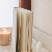 Gästebuch Hochzeit, Leinencover, Personalisiert mit Namen & Datum, Fotoalbum Standesamt
