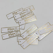 Personalisierte Etiketten Taufe, Kommunion, Mevlüt, Sünnet, Personalisiert mit dem Namen & Datum, Metallic Effekt gold, silber o schwarz