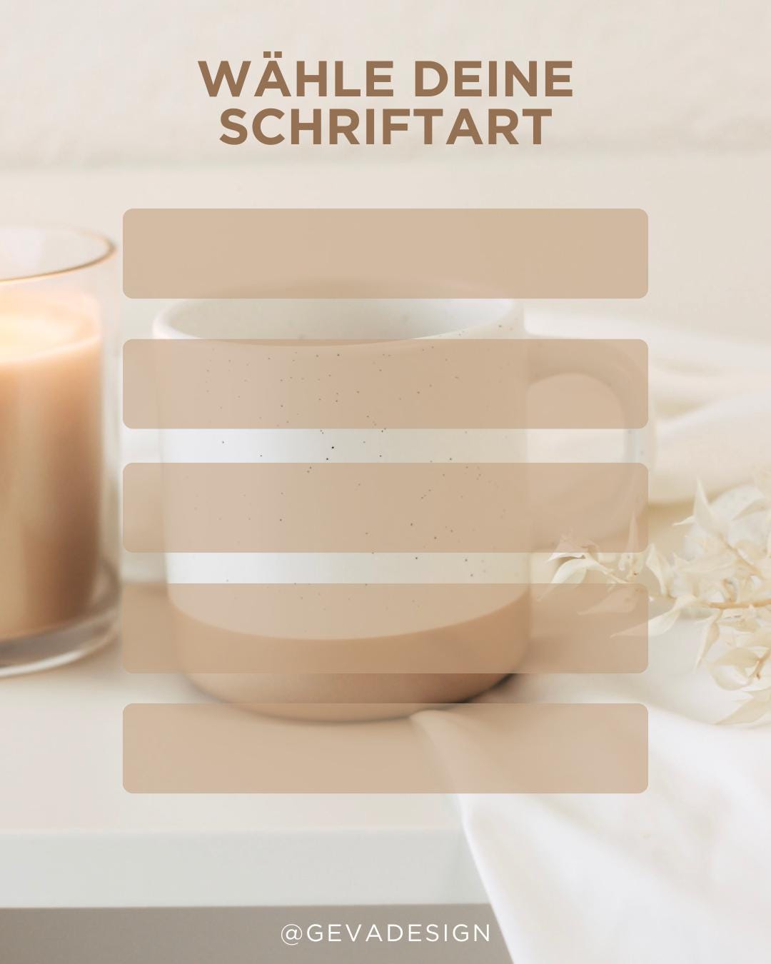 Personalisierte Tasse, Gravur mit Name – Geschenk für Schwester, Freundin, Mama, Firma – Weihnachten, Weihnachtsgeschenk, minimalistisch