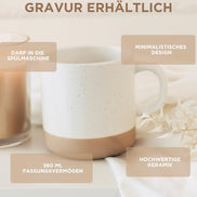 Tasse Schulkind 2025 mit Name & ABC-Girlande – Geschenk Einschulung – personalisiert graviert – Kindertasse Schulanfang – 360 ml