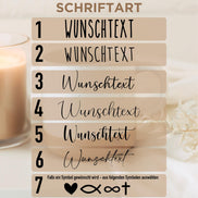 Tasse mit Wunschtext – personalisierte Gravur mit Wunsch-Schrift & Symbol – Geschenk individuell – Keramiktasse 360 ml
