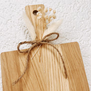 Hochzeitsgeschenk Brett Eiche • „Hand in Hand ein Leben lang“ • Personalisiert mit Namen & Datum • Gravur Brett Brautpaar