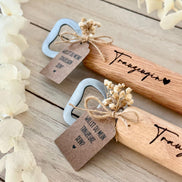 Holz Flaschenöffner Trauzeugin oder Trauzeuge – Willst du meine Trauzeugin sein? – Persönliche Hochzeitsfrage Geschenkidee