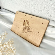 Muttertagsgeschenk Holz – Super Mom Brettchen – Geschenk Mama personalisiert – Holzbrett mit Gravur – Muttertag Geschenkidee