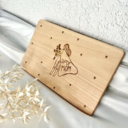 Muttertagsgeschenk Holz – Super Mom Brettchen – Geschenk Mama personalisiert – Holzbrett mit Gravur – Muttertag Geschenkidee