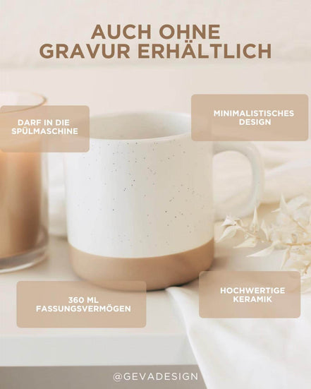 Bester Bruder Tasse personalisiert mit Name – Geschenk für Bruder – Keramiktasse mit Herz – Geburtstagsgeschenk