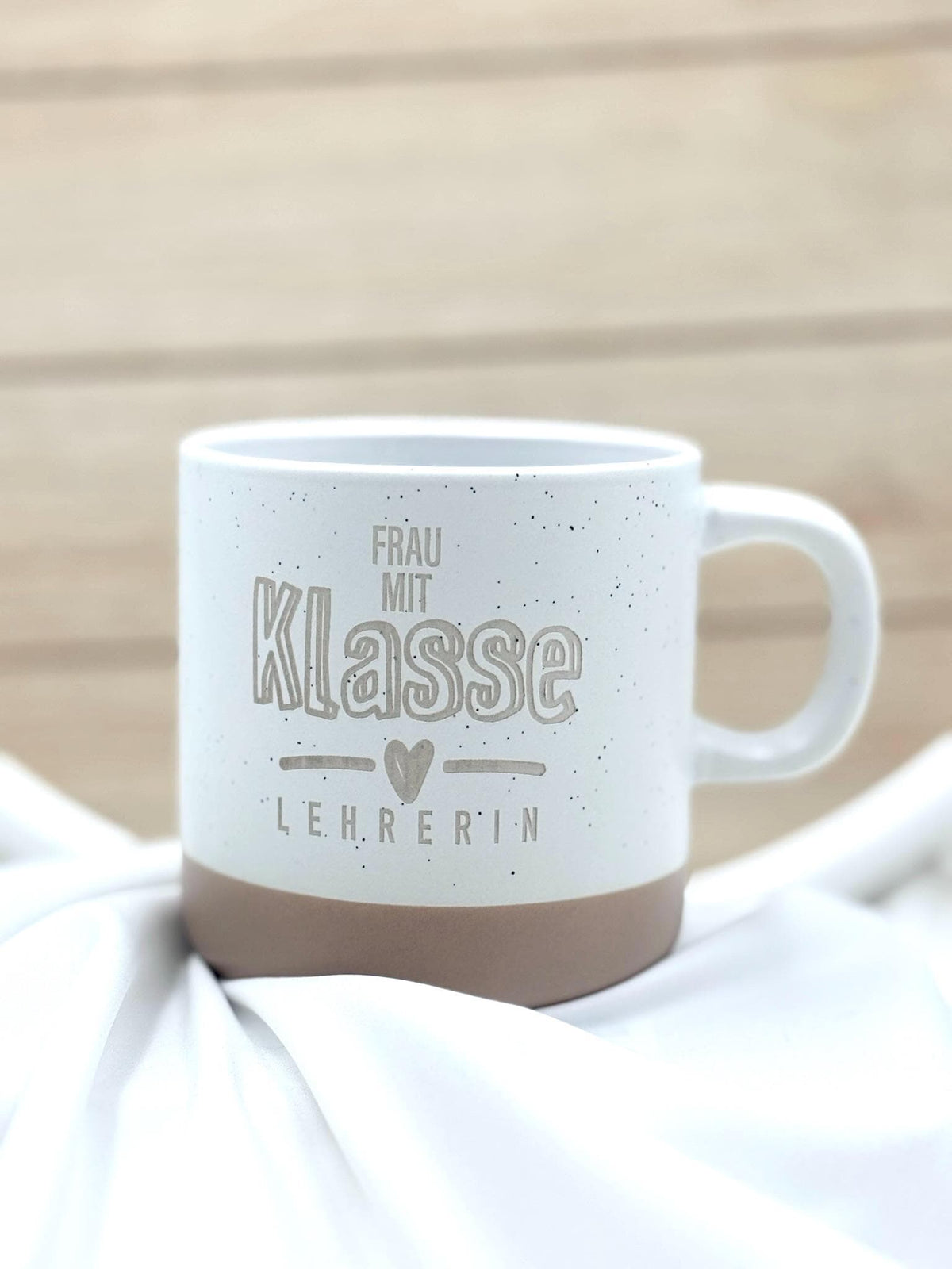 Lehrerin Geschenk Tasse – Frau mit Klasse Lehrerin – Abschiedsgeschenk Lehrerin – Danke Lehrerin Geschenk – Keramik Tasse Schule