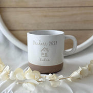 Bauherr & Bauherrin 2027 Tasse personalisiert – Hausbau Geschenk – Richtfest Geschenk – Geschenk zum Hausbau – personalisierte Tasse