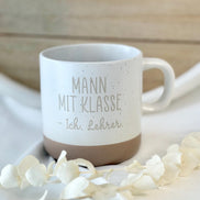 Lehrer Geschenk Tasse – Mann mit Klasse Ich Lehrer – Geschenk für Lehrer – Abschied Schule Geschenk – Danke Lehrer – Kollege Schule Geschenk