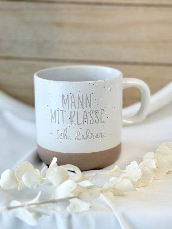 Lehrer Geschenk Tasse – Mann mit Klasse Ich Lehrer – Geschenk für Lehrer – Abschied Schule Geschenk – Danke Lehrer – Kollege Schule Geschenk