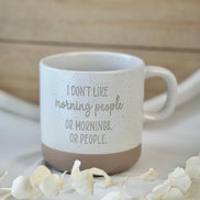 I don’t like morning people Tasse – lustige Kaffee Tasse – Morgenmuffel Geschenk – witziges Geschenk Kollegin – Sarkasmus Mug – funny coffee