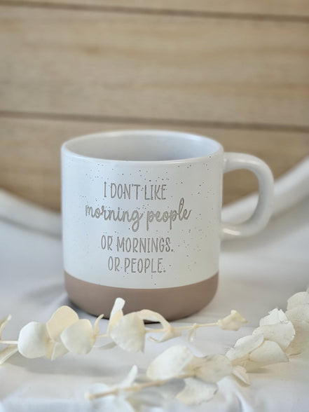 I don’t like morning people Tasse – lustige Kaffee Tasse – Morgenmuffel Geschenk – witziges Geschenk Kollegin – Sarkasmus Mug – funny coffee