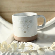 Mama Geschenk lustig – Tired Moms Club Tasse – Muttertag Geschenk Mama – witzige Mama Tasse – Geschenk für Mütter, Keramiktasse, 360ml
