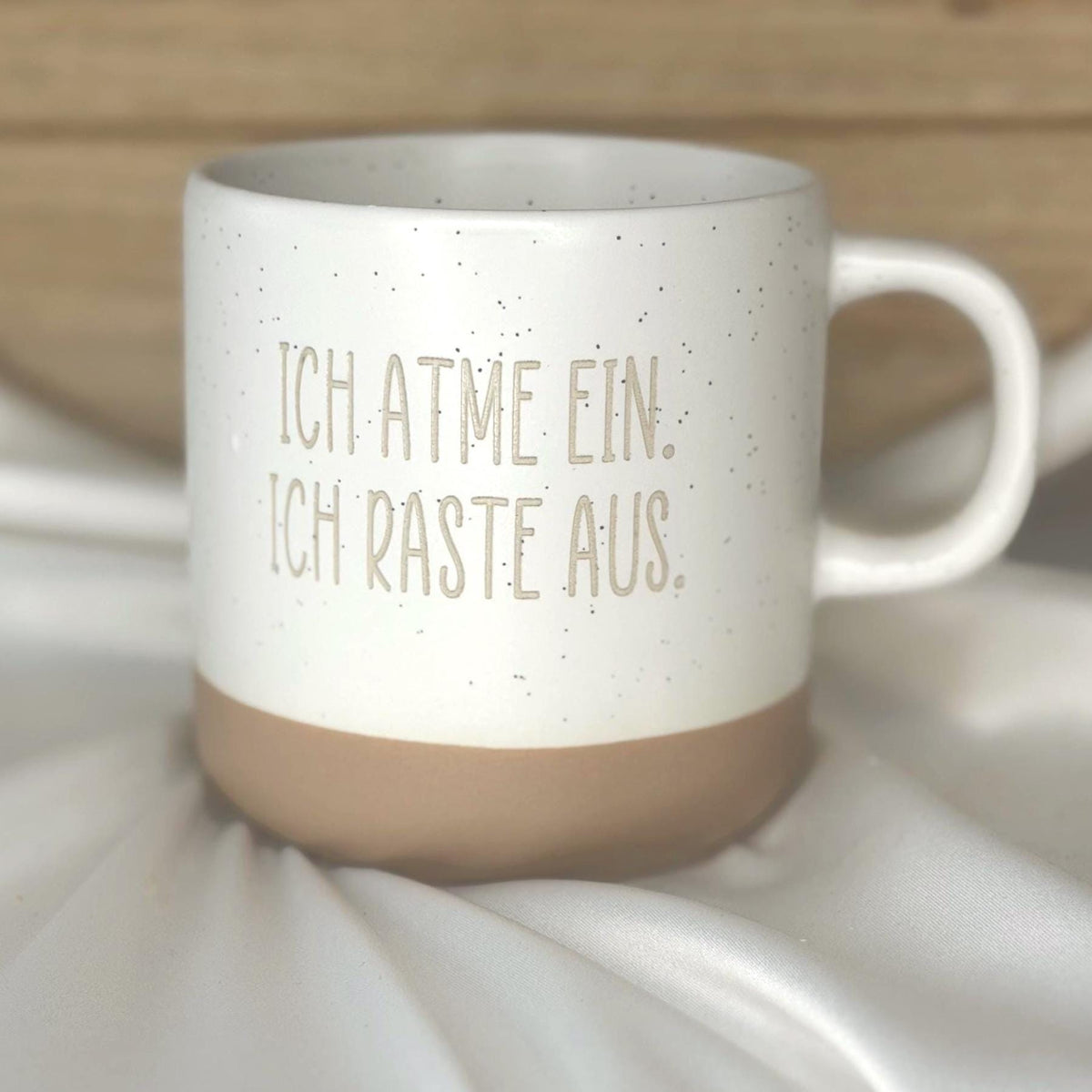 Ich atme ein ich raste aus Tasse – lustige Sarkasmus Tasse – witzige Büro Tasse – Humor Kaffee Tasse – Geschenk für Kollegen