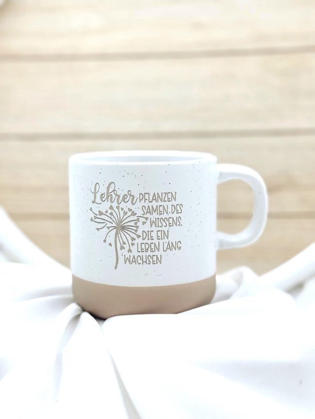 Lehrer Geschenk Tasse – Lehrer pflanzen Samen des Wissens – Abschiedsgeschenk Lehrerin – Danke Lehrer Geschenk – Keramik Tasse,