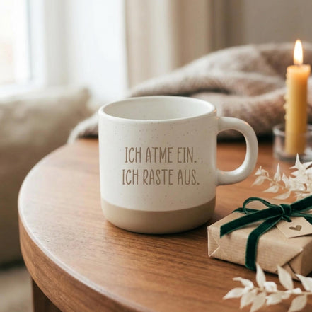 Ich atme ein ich raste aus Tasse – lustige Sarkasmus Tasse – witzige Büro Tasse – Humor Kaffee Tasse – Geschenk für Kollegen