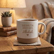 Durchhalten später gibts Alkohol Tasse – lustige Tasse Spruch – witziges Geschenk Freundin – Spaß Geschenk Kollege – Humor Tasse Büro
