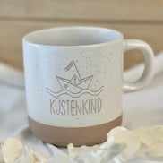 Küstenkind Tasse – Geschenk Meerliebhaber – Nordsee Ostsee Geschenk maritime Tasse – Urlaub Geschenk, Kaffee Tasse Meer, Küstenkind Geschenk