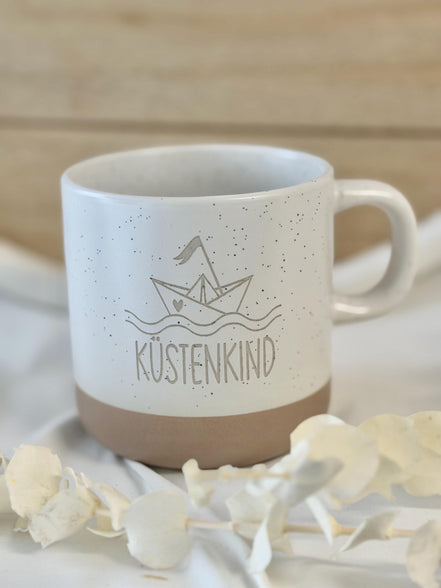Küstenkind Tasse – Geschenk Meerliebhaber – Nordsee Ostsee Geschenk maritime Tasse – Urlaub Geschenk, Kaffee Tasse Meer, Küstenkind Geschenk