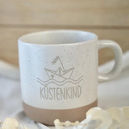 Küstenkind Tasse – Geschenk Meerliebhaber – Nordsee Ostsee Geschenk maritime Tasse – Urlaub Geschenk, Kaffee Tasse Meer, Küstenkind Geschenk