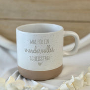Lustige Tasse Spruch – Was für ein wundervoller Scheißtag – Büro Geschenk Kollegin – witziges Geschenk Arbeit – Sarkasmus Tasse,
