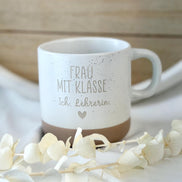 Lehrerin Geschenk Tasse – Frau mit Klasse Ich Lehrerin – Geschenk für Lehrerin – Abschied Schule Geschenk – Danke Lehrerin – Schule Geschenk