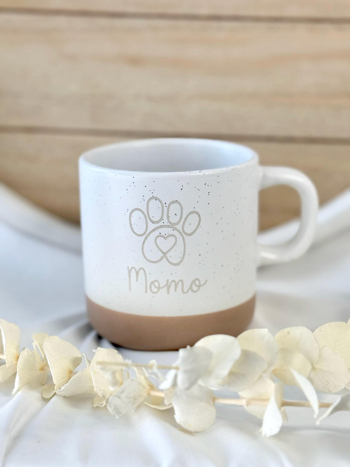 Personalisierte Haustier Tasse mit Name – Hund Pfote Tasse – Tierliebhaber Geschenk – Hundebesitzer Geschenk – personalisierte Kaffeetasse