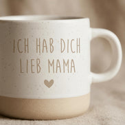 Mama Geschenk Tasse – Ich hab dich lieb Mama – Muttertag Geschenk – Geschenk für Mama – Keramik Kaffeetasse Mama, Muttertag Tasse