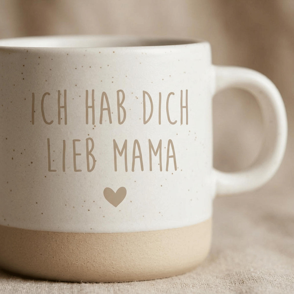 Mama Geschenk Tasse – Ich hab dich lieb Mama – Muttertag Geschenk – Geschenk für Mama – Keramik Kaffeetasse Mama, Muttertag Tasse