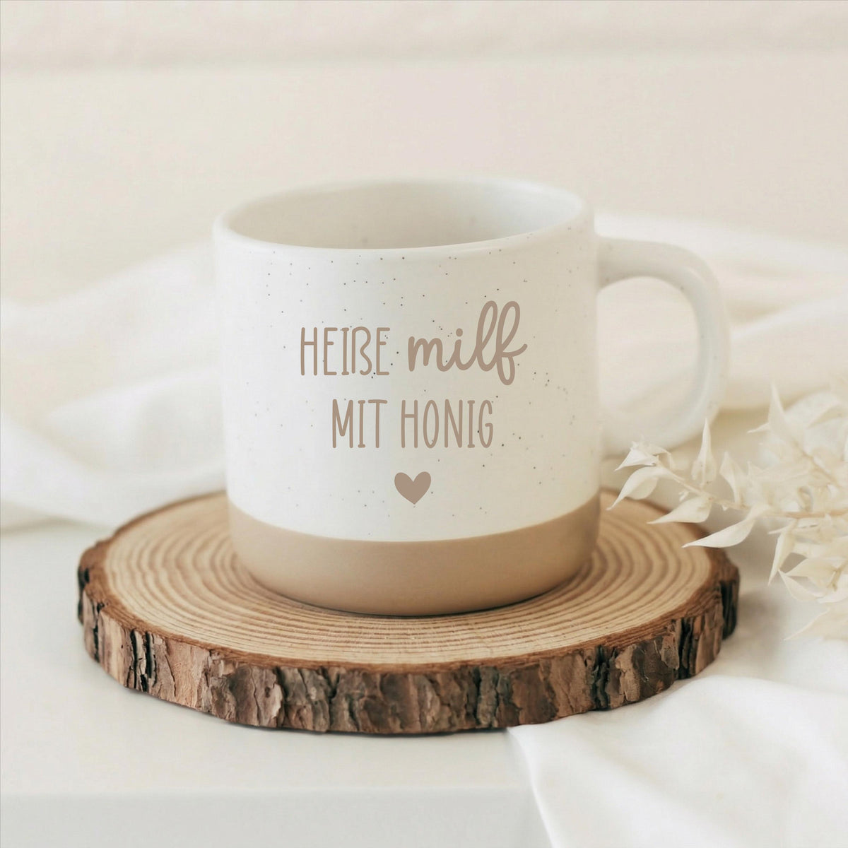 Heiße MILF mit Honig Tasse – lustige Tasse Mama – witziges Geschenk Mutter – Humor Tasse – Geschenk Freundin – frecher Spruch Tasse Geschenk