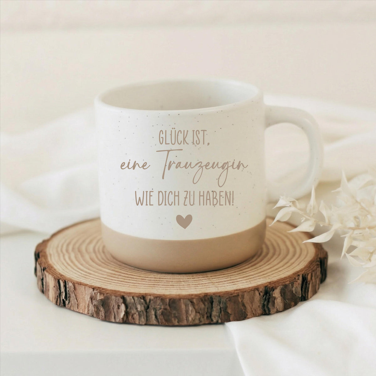 Glück ist eine Trauzeugin wie dich zu haben Tasse – Trauzeugin Geschenk – Hochzeitsgeschenk Trauzeugin – Danke Trauzeugin – Beste Trauzeugin