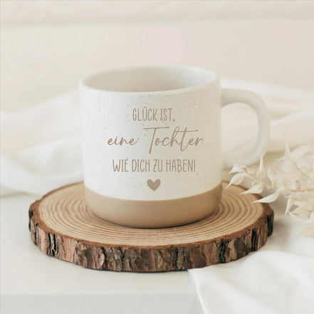 Glück ist eine Tochter wie dich zu haben Tasse – Tochter Geschenk – Geschenk für Tochter – liebevolle Tasse Tochter – Geschenk von Eltern