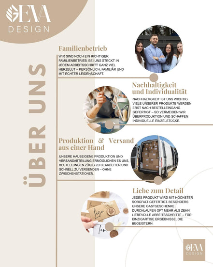Geschenk für Tochter – Glück ist eine Tochter wie dich zu haben – Holztablett mit Gravur – personalisiertes Geschenk Tochter – Deko