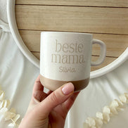 Muttertag Geschenk personalisierte Tasse Mama – Beste Mama mit Wunschname – Geschenk für Mama – individuelle Mama Tasse – Muttertagsgeschenk