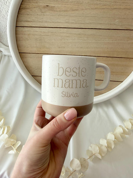 Muttertag Geschenk personalisierte Tasse Mama – Beste Mama mit Wunschname – Geschenk für Mama – individuelle Mama Tasse – Muttertagsgeschenk
