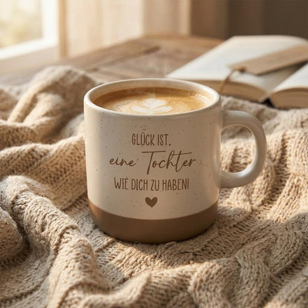 Glück ist eine Tochter wie dich zu haben Tasse – Tochter Geschenk – Geschenk für Tochter – liebevolle Tasse Tochter – Geschenk von Eltern